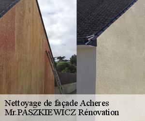 Nettoyage de façade  acheres-78260 Mr.PASZKIEWICZ Rénovation