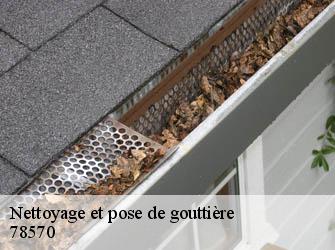 Nettoyage et pose de gouttière  78570