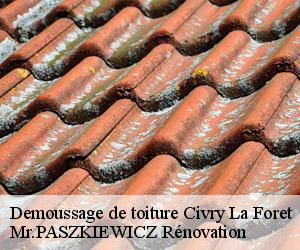 Demoussage de toiture  civry-la-foret-78910 Mr.PASZKIEWICZ Rénovation